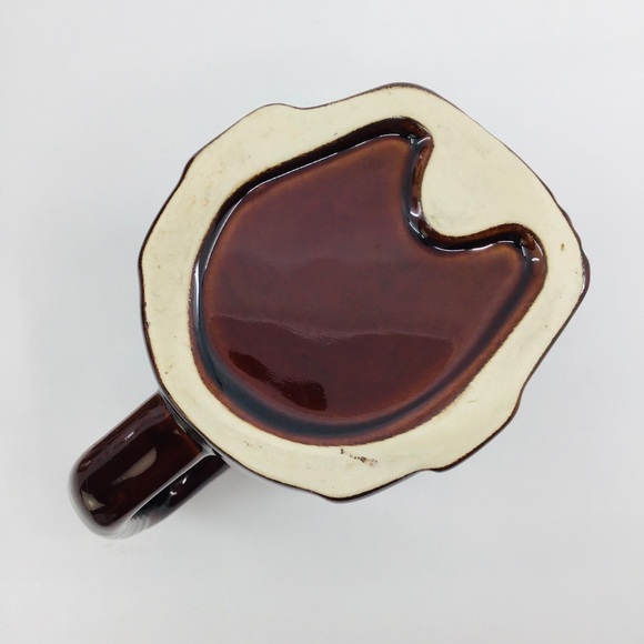 Brown Tiki mug with handle - Picture 6 of 8